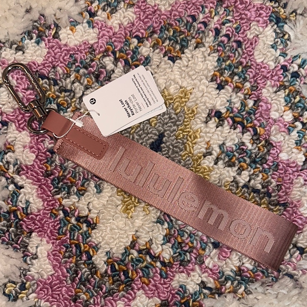 lululemon athletica Pink Keychain